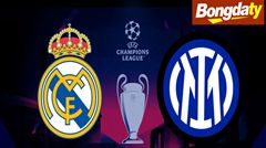 Real Madrid VS Inter Milan 02:00 09/09/2026 UEFA Champions League