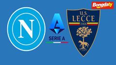 Napoli VS Lecce 00:00 15/03/2026 VĐQG Ý