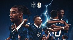 Pháp sớm giành vé đi tiếp, Mbappé cùng đồng đội lên poster ăn mừng