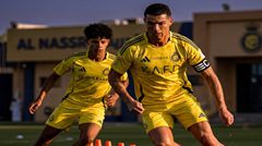 Cha con cùng ra sân? Romano: Al Nassr cân nhắc đưa “Mini Ronaldo” lên tập cùng đội một mùa tới, đã bắt đầu thảo luận