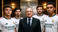 Romano liệt kê 4 siêu sao giá 150 triệu euro của Florentino: Kvaratskhelia, Vitinha, João Neves, Musiala