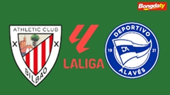 Athletic Bilbao VS Alaves 21:15 19/09/2026 VĐQG Tây Ban Nha