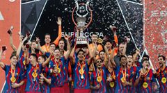 Danh hiệu đầu năm! Barca đánh bại Real, bảo vệ thành công Siêu cúp Tây Ban Nha
