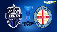Buriram United VS Melbourne City 19:15 10/03/2026 AFC Champions League