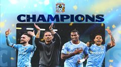 Coventry vô địch Championship sớm 2 vòng, Lampard và các cầu thủ ăn mừng cuồng nhiệt