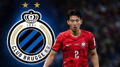 Phóng viên: Club Brugge sắp chiêu mộ hậu vệ Hàn Quốc Lee Han-beom với giá 9 triệu euro + 1.5 triệu euro phụ phí