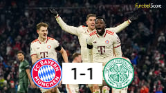 Com gol 'milagroso' no último lance, Bayern arranca empate com o Celtic e avança no sufoco às oitavas da Champions League