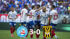 Bahia derrota o The Strongest com facilidade e avança à terceira fase da Libertadores