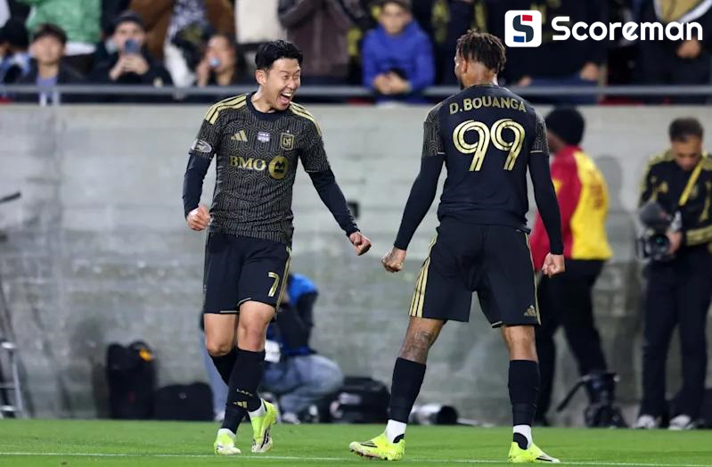 '손흥민 45분 활약' LAFC, 레알 에스파냐 1-0 제압…북중미컵 16강 진출