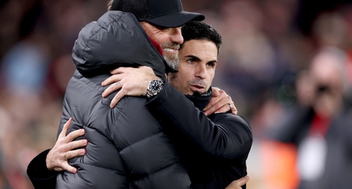 ตารางคะแนนจำนวนประตูเฉลี่ยต่อนัดของ 7 ลีกชั้นนำในยุโรป: พรีเมียร์ลีกนำโด่งด้วย 3.24 ประตูต่อนัด บุนเดสลีกาตามมา