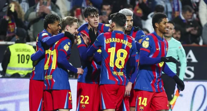 Barcelona Survive Late Scare to Reach Copa del Rey Semifinals with 2-1 Win Over Albacete
