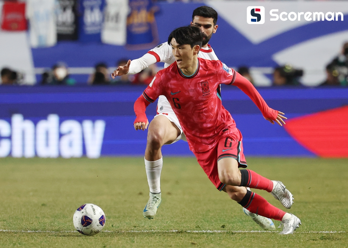 '중원 핵심' 황인범 홍명보호 이탈…발목 부상으로 3월 소집 제외