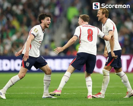 '벨링엄 2골' 잉글랜드, 수적 열세에도 멕시코 3-2 꺾고 8강행…노르웨이와 4강 다툼