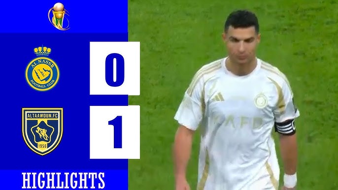 FT: Al-Nassr Al-Nassr 0-1 Al-Taawoun