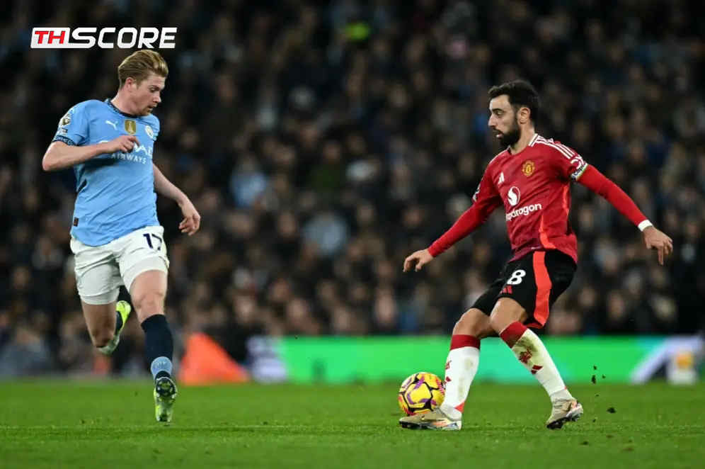 สุดระทึก! แมนยูพลิกแซงชนะแมนซิตี้ 2-1 อามาดทำจุดโทษและซัดประตูชัย