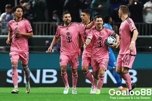 Messi’s first goal in 2024​​