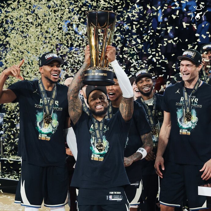 🏆NBA Cup mestre anno 2024: Milwaukee Bucks🏆