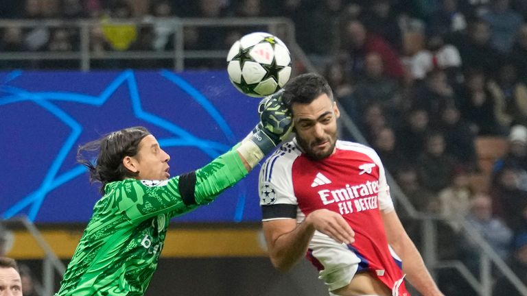 Controversial Penalty Sinks Arsenal in San Siro Struggle