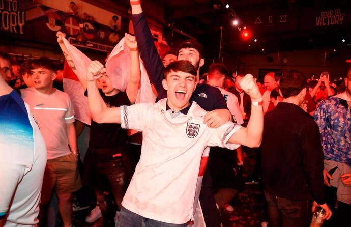 In pictures: Fanzone erupts in excitement for England's victorious Euro 2024 opener against Serbia