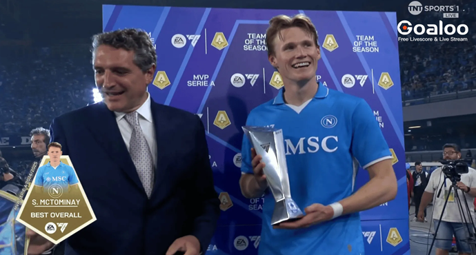 McTominay Wins Serie A MVP Award