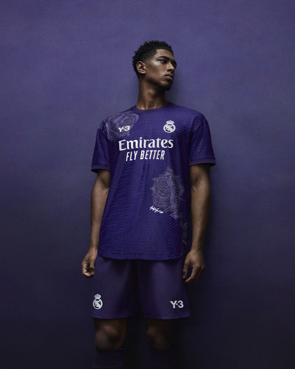 Dòng trang phục thi đấu đồng thương hiệu Y-3 × Real Madrid