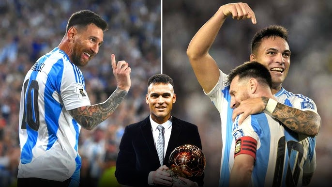 Lionel Messi Backs Lautaro Martinez for 2024 Ballon d'Or