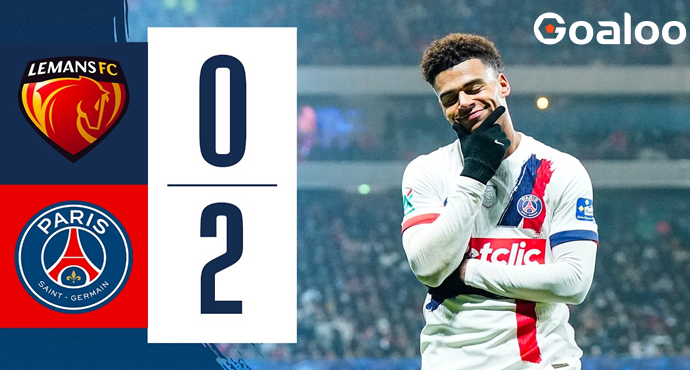 PSG Advances to Coupe de France Quarter-Finals with Solid Victory Over Le Mans