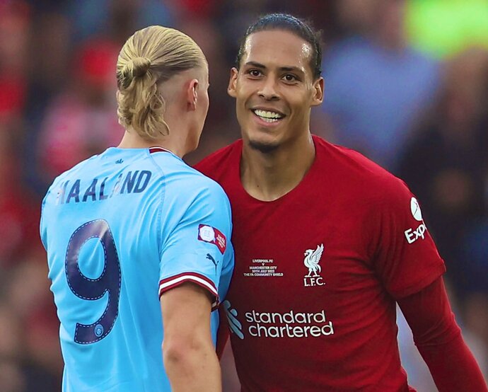 Van Dijk is one of the greatest defenders of all time