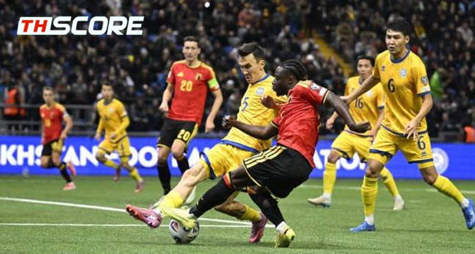 ฟุตบอลโลก รอบคัดเลือก โซนยุโรป - คาซัคสถาน 1-1 เบลเยียม