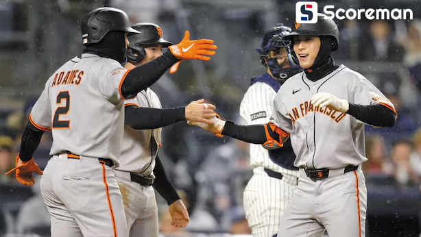 이정후, 양키스 상대 연타석포‥첫 멀티 홈런