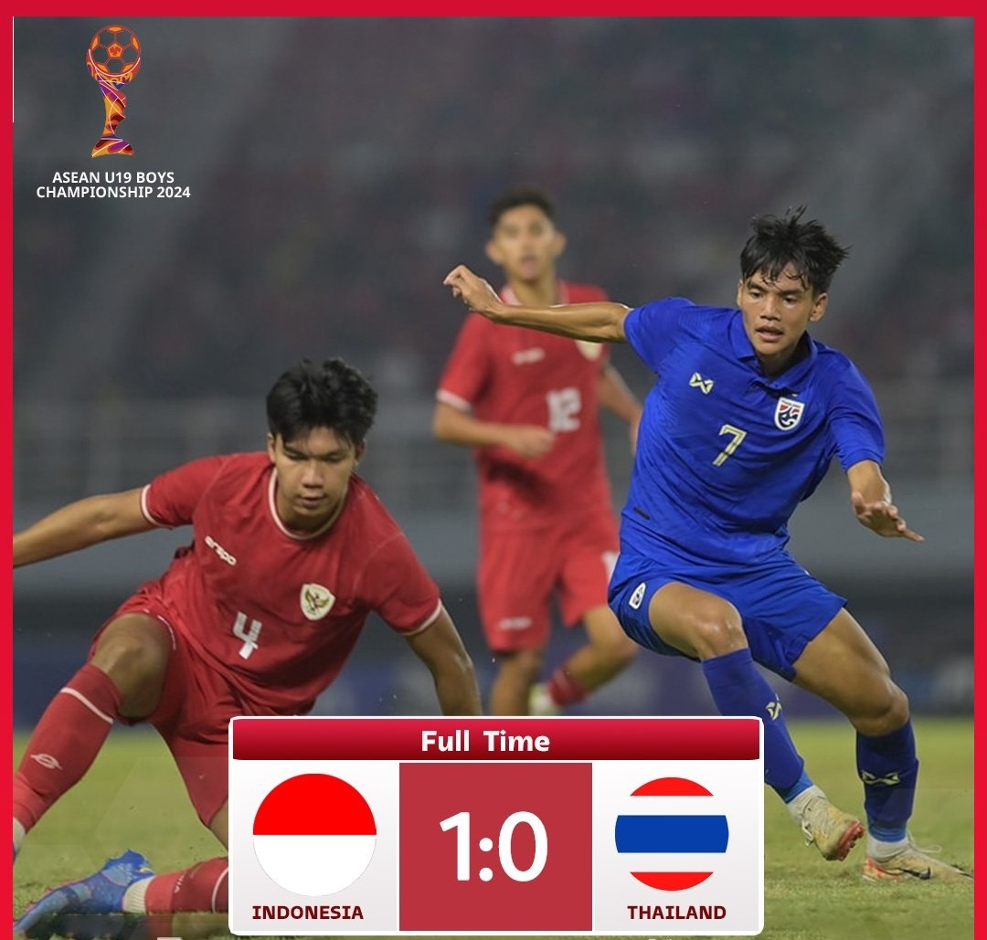 Hạ U19 Thái Lan, Indonesia vô địch U19 Đông Nam Á 2024