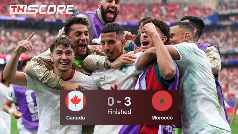 ​โมร็อกโกฟอร์มดุ! ถล่มแคนาดา 3-0 