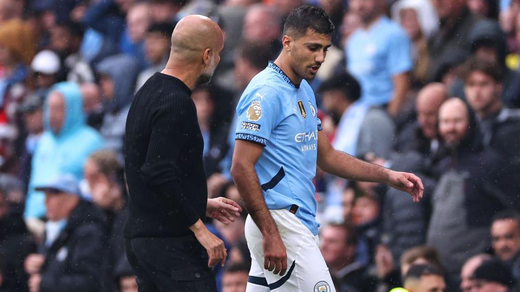 Guardiola Anxious Over Rodri's Knee Injury Amid City-Arsenal Stalemate