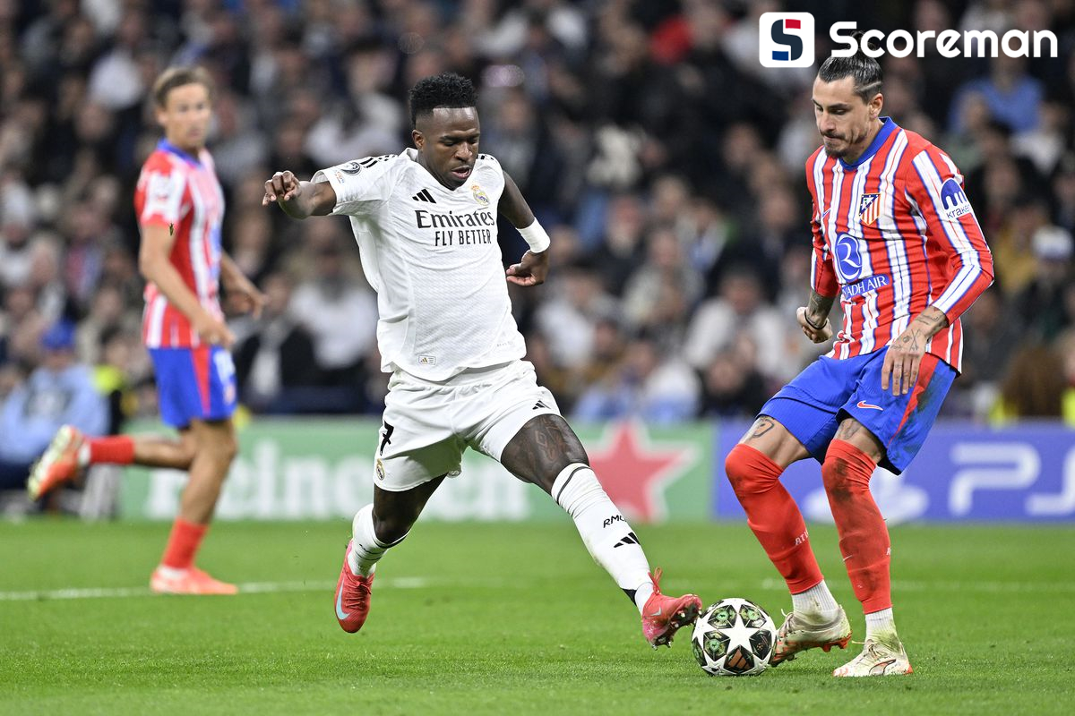 레알 마드리드, UCL 16강 1차전 '마드리드 더비'서 2-1 승리