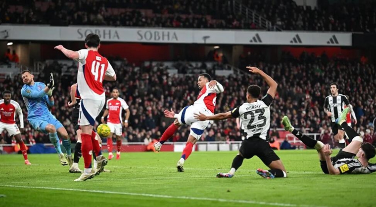 ​Newcastle a 2-0 advantage in the Carabao Cup semi-final