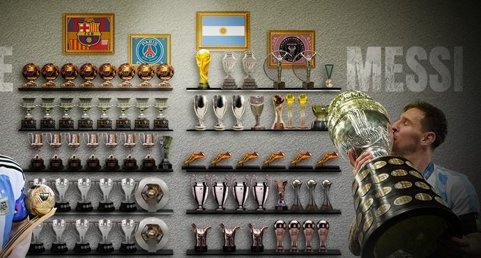 🤴 เมสซี่ คว้าแชมป์เป็นสมัยที่ 45 ครองตำแหน่งแชมป์สูงสุดตลอดกาล!