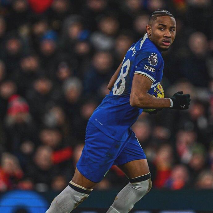 Nkunku kit is now already dressed! 🎈🎈