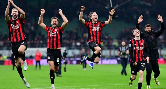 Milan Derail Inter's Title Charge with Derby Double Triumph