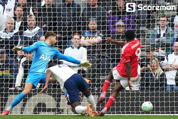 토트넘, 노팅엄에 0-3 완패…17위까지 추락, 잔류도 불투명