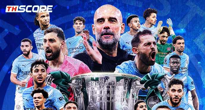 ผงาดเวมบลีย์! แมนฯ ซิตี้ซิวถ้วยลีกคัพสมัยที่ 9 พร้อมแชมป์ที่ 19 ในยุค 
