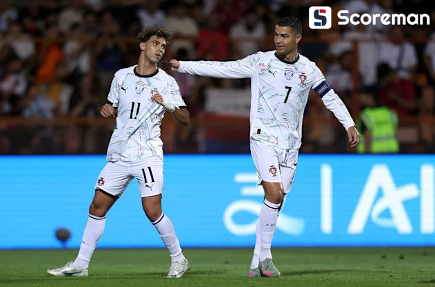 포르투갈, 아르메니아에 5-0 대승...호날두, 멀티골 폭발→통산 942골·A매치 140골 대기록