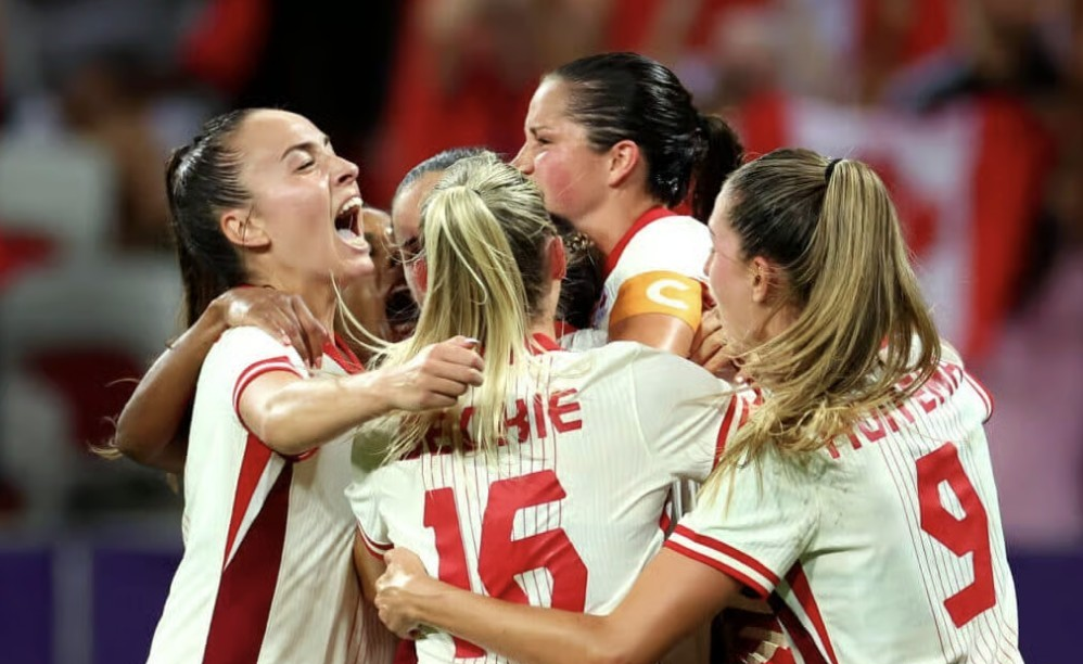 Canadian women's soccer team successfully advanced to the quarterfinals of the Paris Olympics