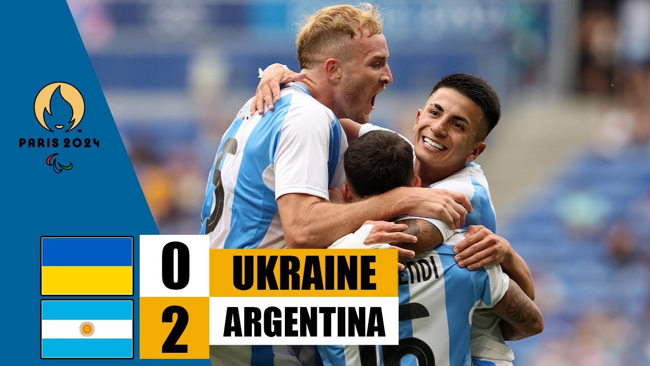 Kết quả Olympic 2024: Ukraine U23 0-2 Argentina U23