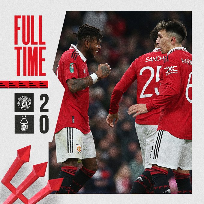Highlights: Manchester United 2-0 Nottingham Forest