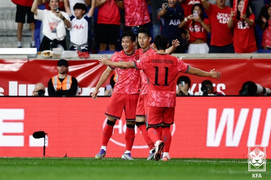 홍명보호, 미국 원정서 2-0 완승...손흥민 1골 1도움, 최고 평점 8.3