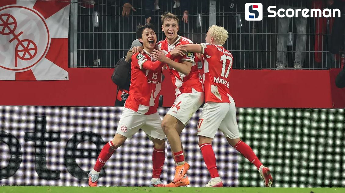 이재성 1도움·PK 유도 맹활약…마인츠, UECL 16강 진출