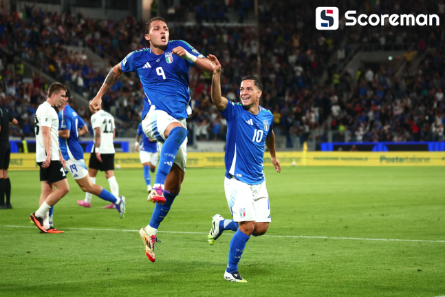 이탈리아 가투소 감독 데뷔전, 월드컵 예선서 에스토니아 5-0 대승...12년 만의 월드컵 도전