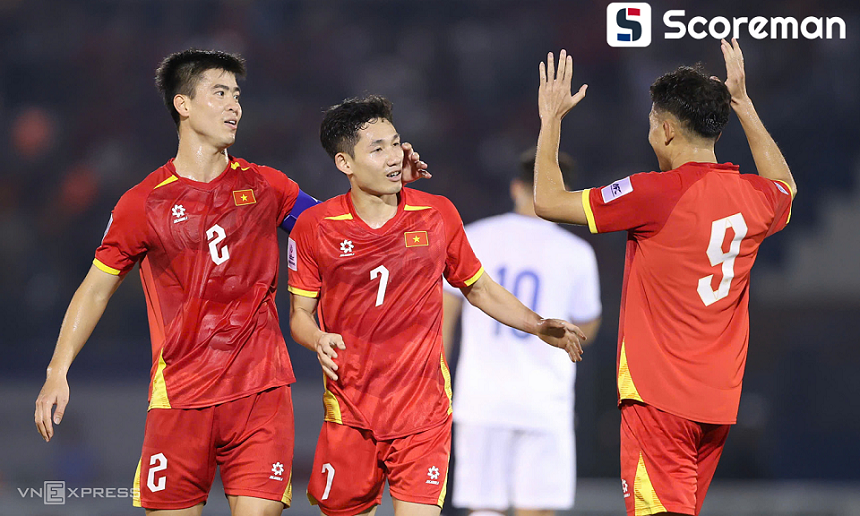 김상식호 베트남, 라오스 5-0 제압…F조 1위 차지
