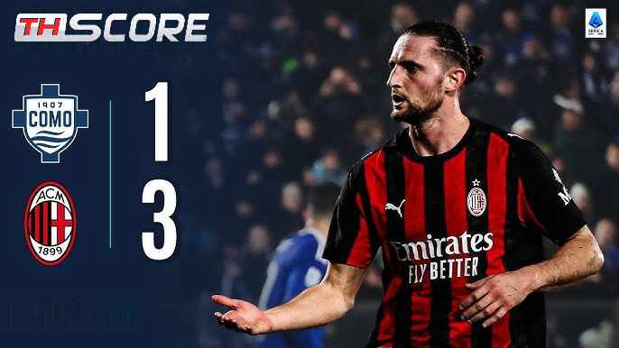 ​เอซี มิลาน ไร้พ่าย 19 นัดรวด! บุกรัวแซง โคโม 3-1 ราบิโอต์ฮอตเหมาสอง เมญองหนึบ