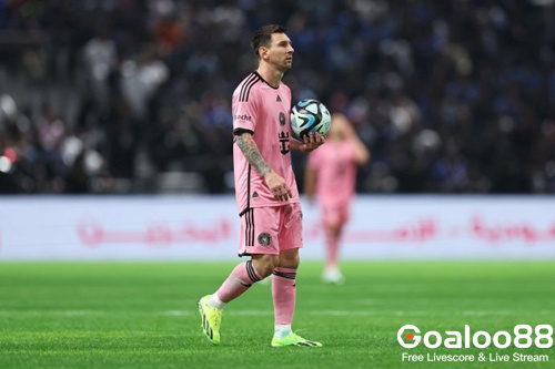 Messi’s first goal in 2024​​